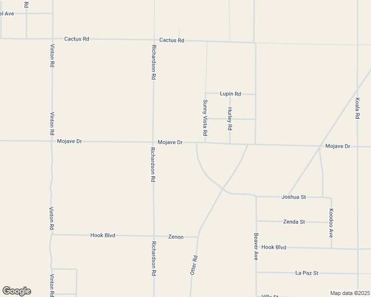 map of restaurants, bars, coffee shops, grocery stores, and more near Mojave Drive in Adelanto