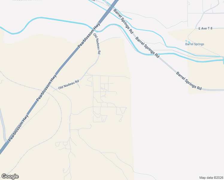map of restaurants, bars, coffee shops, grocery stores, and more near 2575 Rale Drive in Palmdale
