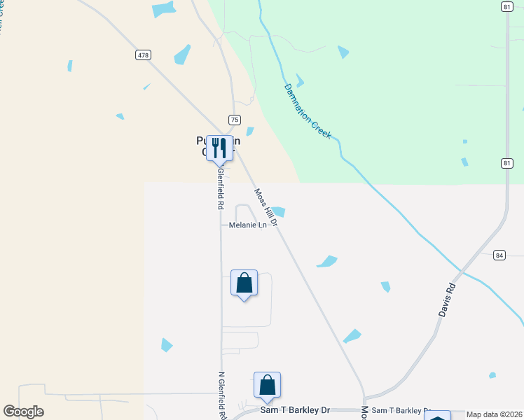 map of restaurants, bars, coffee shops, grocery stores, and more near 1501-1599 Allison Circle in New Albany