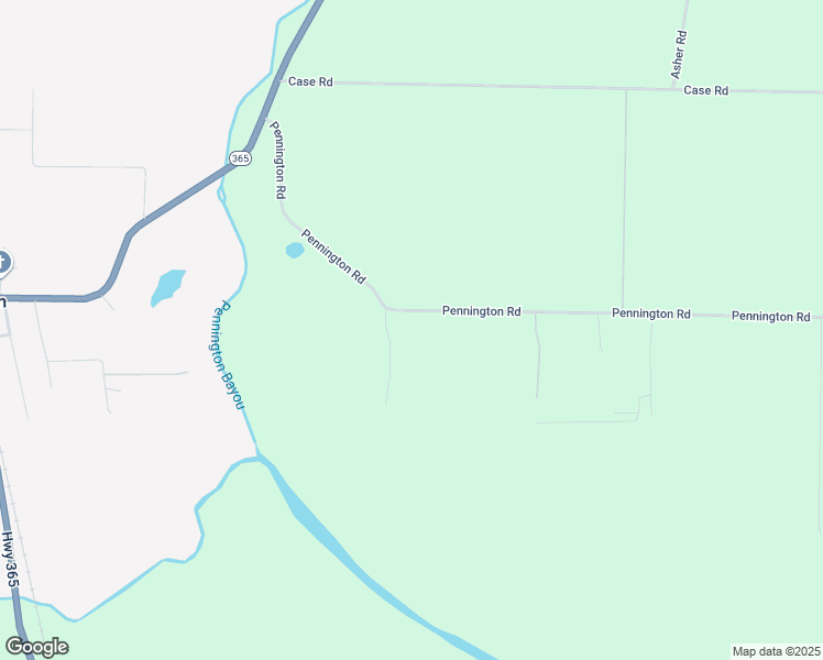 map of restaurants, bars, coffee shops, grocery stores, and more near 8715 Pennington Road in Little Rock