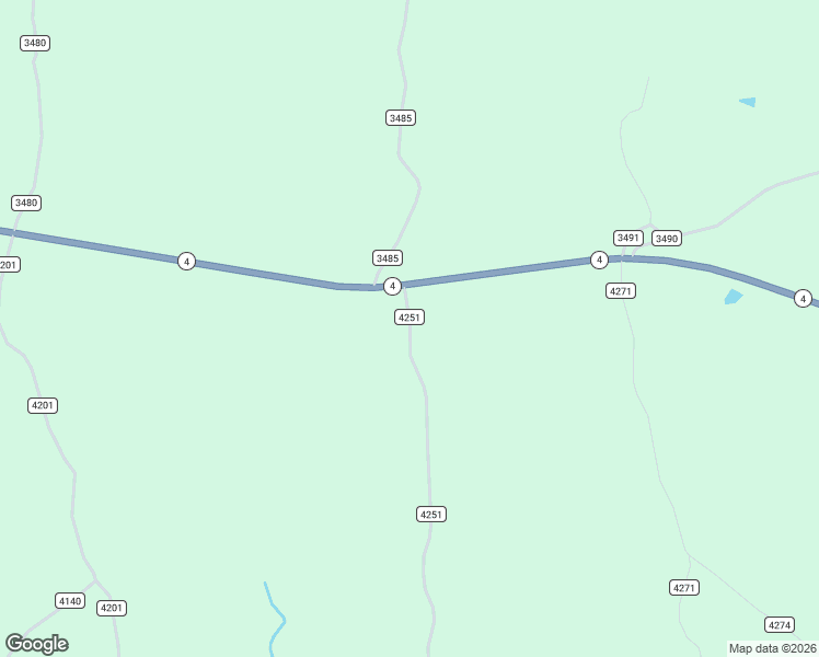 map of restaurants, bars, coffee shops, grocery stores, and more near 9 County Road 4251 in New Site