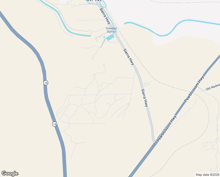 map of restaurants, bars, coffee shops, grocery stores, and more near 26 Sierra Highway in Palmdale