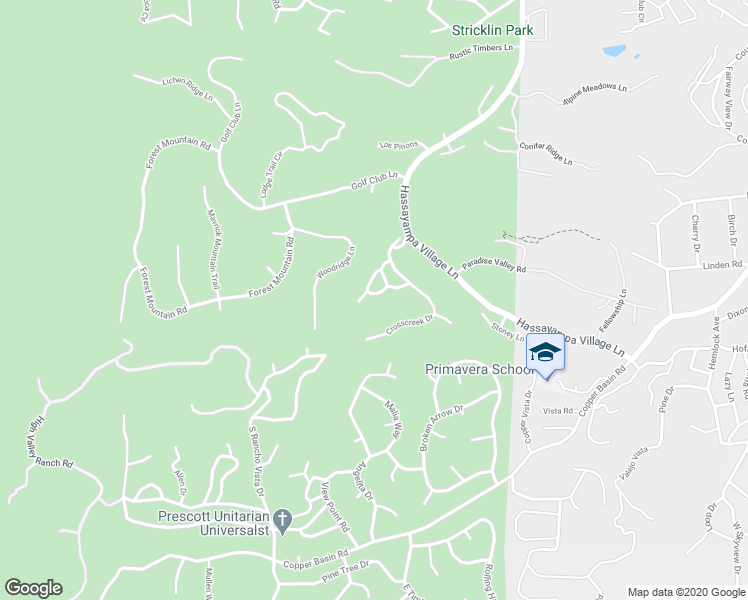 map of restaurants, bars, coffee shops, grocery stores, and more near 1974 Lazy Meadow Lane in Prescott