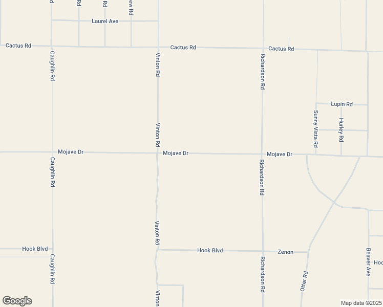 map of restaurants, bars, coffee shops, grocery stores, and more near Mojave Drive in Pinon Hills