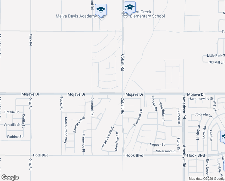 map of restaurants, bars, coffee shops, grocery stores, and more near 13235 Sierra Moreno Way in Victorville