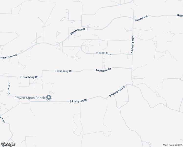map of restaurants, bars, coffee shops, grocery stores, and more near 10585 Powerline Road in Dewey-Humboldt