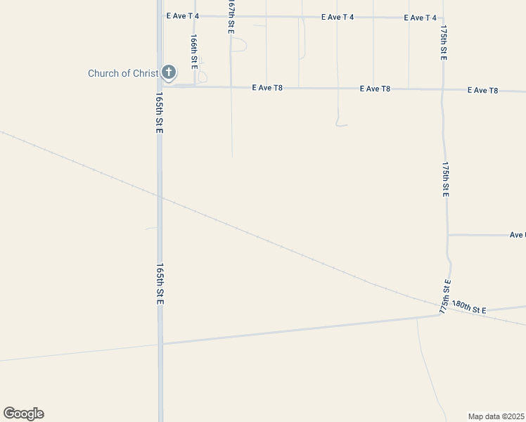 map of restaurants, bars, coffee shops, grocery stores, and more near East Avenue T in Palmdale