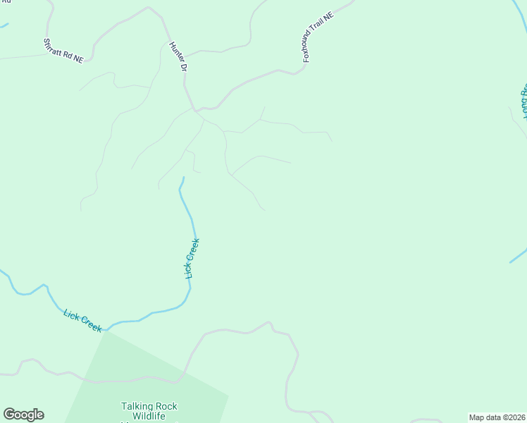 map of restaurants, bars, coffee shops, grocery stores, and more near 1344 Hunter Drive in Ranger