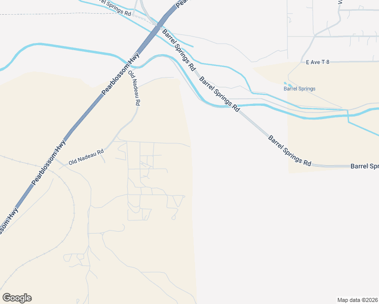 map of restaurants, bars, coffee shops, grocery stores, and more near Rolling Pines Road in Palmdale