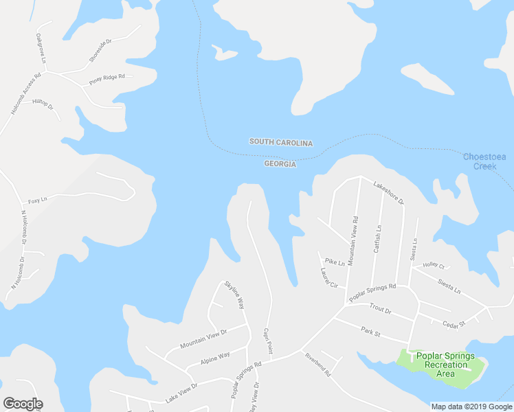 map of restaurants, bars, coffee shops, grocery stores, and more near 566 Capri Point in Lavonia