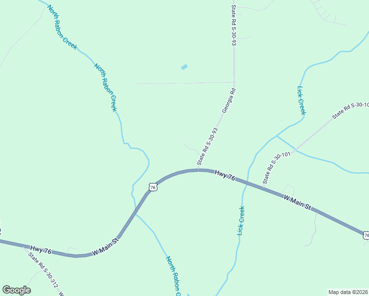 map of restaurants, bars, coffee shops, grocery stores, and more near 890 Georgia Road in Gray Court