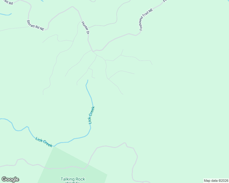 map of restaurants, bars, coffee shops, grocery stores, and more near 1341 Hunter Drive in Ranger