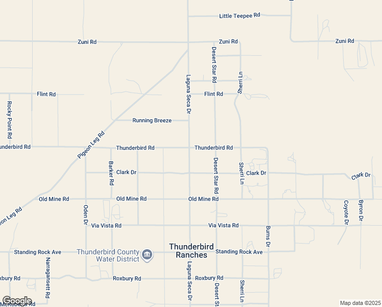 map of restaurants, bars, coffee shops, grocery stores, and more near 15365 Laguna Seca Drive in Apple Valley