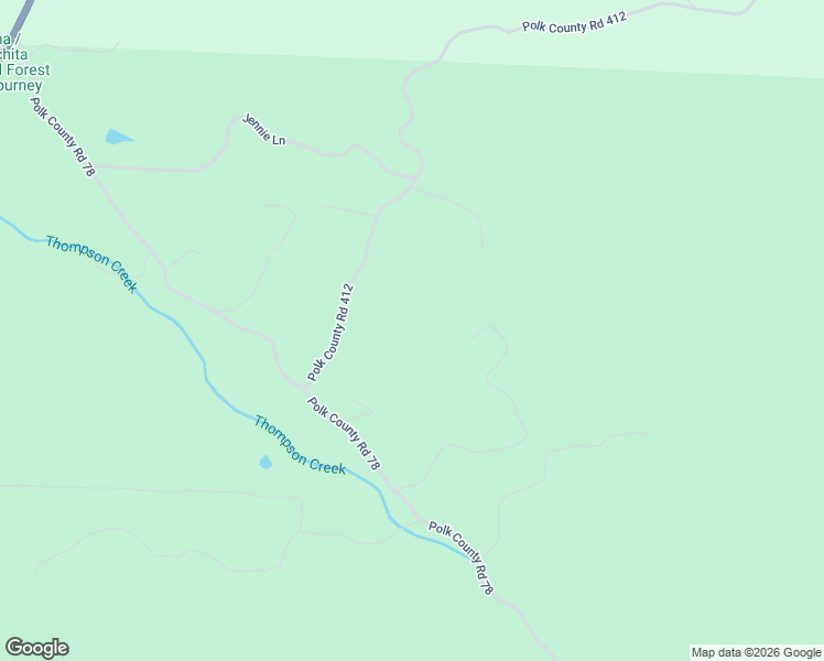 map of restaurants, bars, coffee shops, grocery stores, and more near 627 Polk Road 412 in Mena