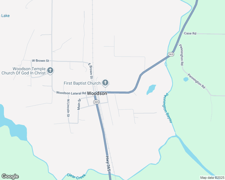 map of restaurants, bars, coffee shops, grocery stores, and more near 24324 Arkansas 365 in Hensley