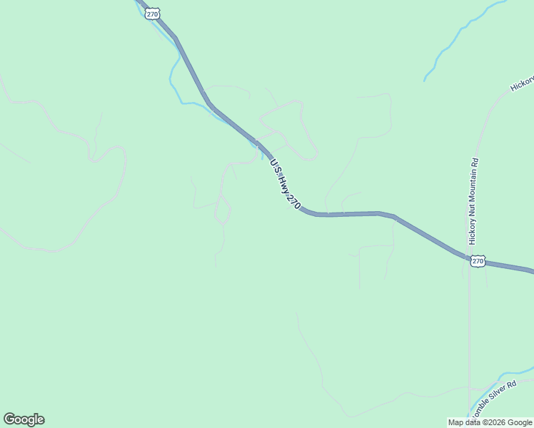 map of restaurants, bars, coffee shops, grocery stores, and more near 154 Gap Creek Drive in Mount Ida