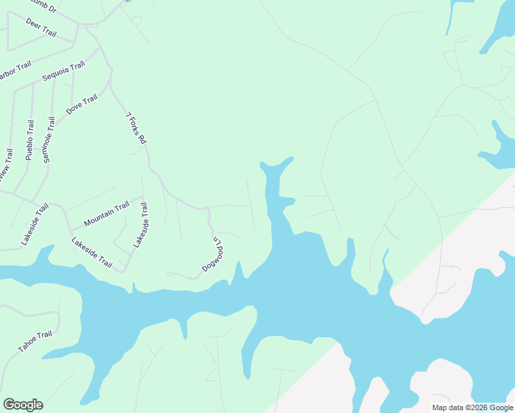 map of restaurants, bars, coffee shops, grocery stores, and more near 107 Pine Needle Trail in Anderson