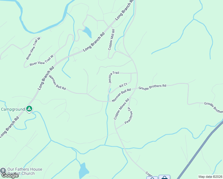 map of restaurants, bars, coffee shops, grocery stores, and more near 77 McAllister Dr in Dahlonega