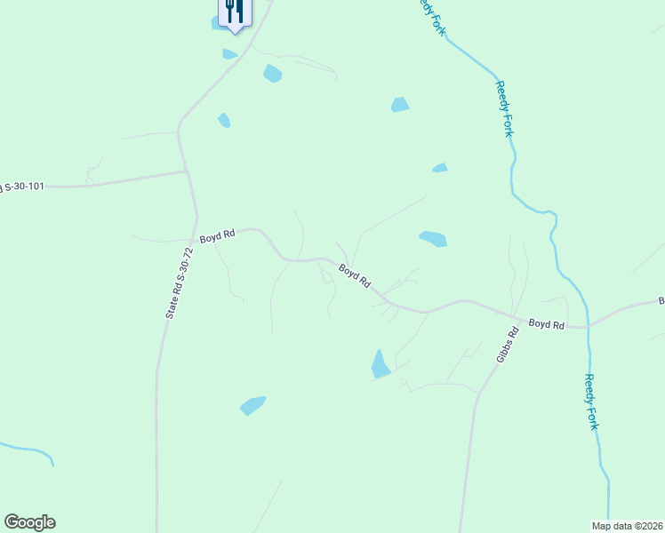 map of restaurants, bars, coffee shops, grocery stores, and more near 514 Boyd Road in Laurens