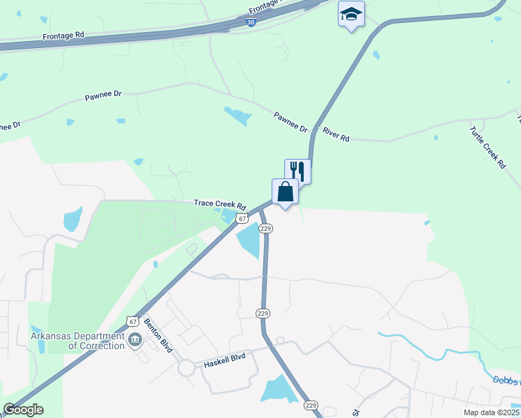 7 Highway 229, Haskell AR Walk Score