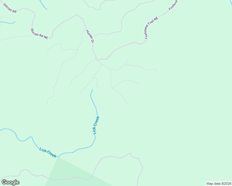 map of restaurants, bars, coffee shops, grocery stores, and more near 1347 Hunter Drive in Ranger