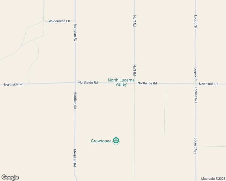 map of restaurants, bars, coffee shops, grocery stores, and more near 33963 Northside Road in Lucerne Valley