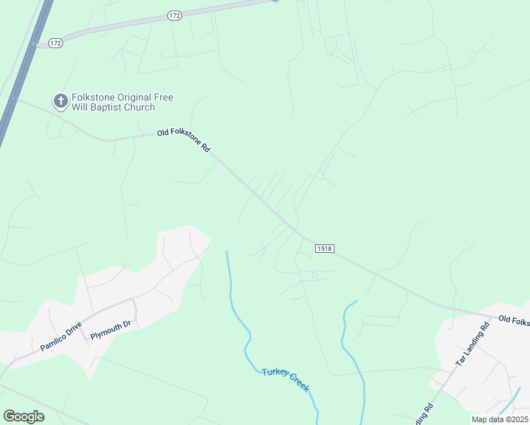 map of restaurants, bars, coffee shops, grocery stores, and more near 314 Old Folkstone Road in Holly Ridge