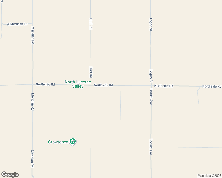 map of restaurants, bars, coffee shops, grocery stores, and more near 34143 Northside Road in Lucerne Valley