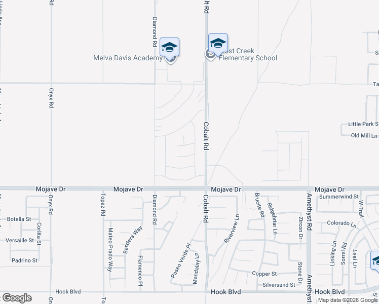 map of restaurants, bars, coffee shops, grocery stores, and more near Cobalt Road in Victorville