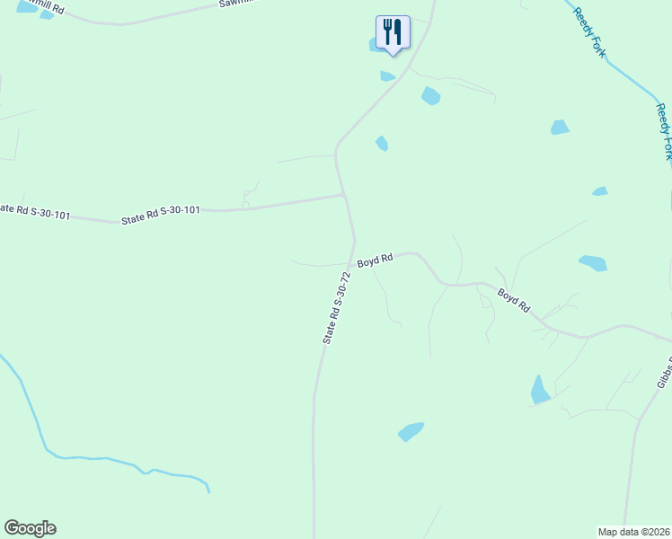 map of restaurants, bars, coffee shops, grocery stores, and more near 1209 Trinity Church Road in Laurens