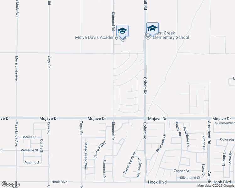 map of restaurants, bars, coffee shops, grocery stores, and more near Unnamed Road in Victorville