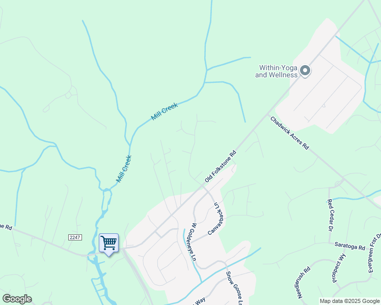 map of restaurants, bars, coffee shops, grocery stores, and more near 121 Permeta Drive in Sneads Ferry