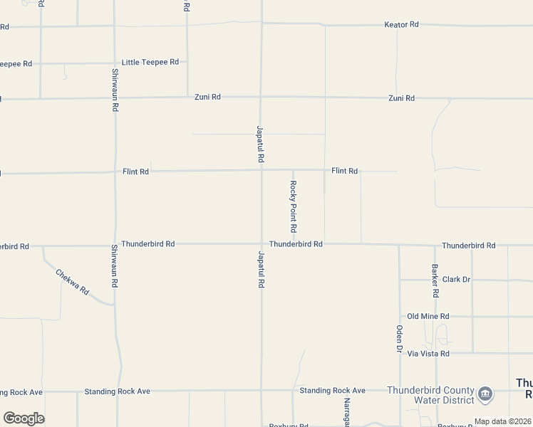 map of restaurants, bars, coffee shops, grocery stores, and more near 15395 Japatul Road in Apple Valley