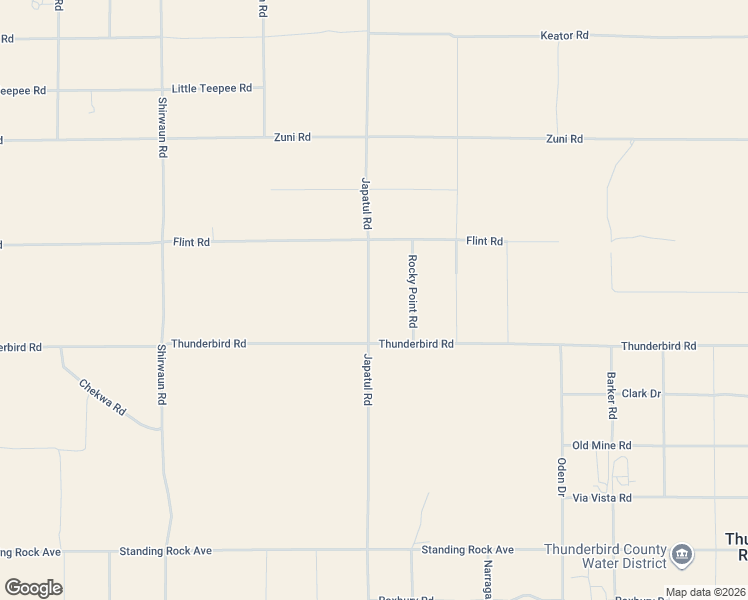 map of restaurants, bars, coffee shops, grocery stores, and more near 15395 Japatul Road in Apple Valley