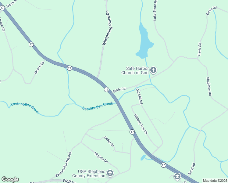 map of restaurants, bars, coffee shops, grocery stores, and more near in Stephens County