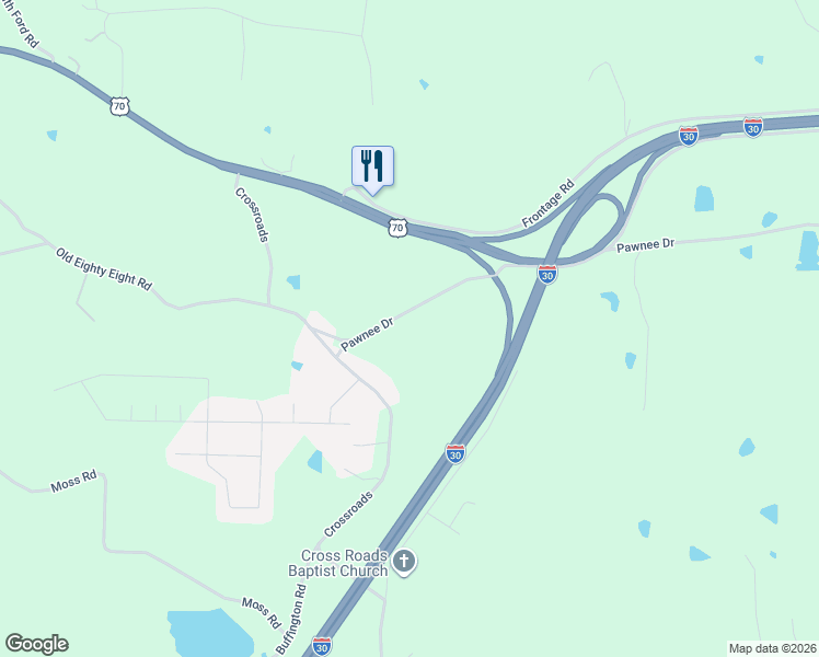 map of restaurants, bars, coffee shops, grocery stores, and more near 8617 Pawnee Drive in Benton