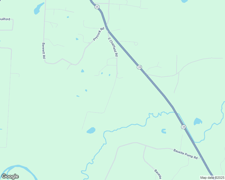 map of restaurants, bars, coffee shops, grocery stores, and more near 3516 South Chatfield Road in Bauxite