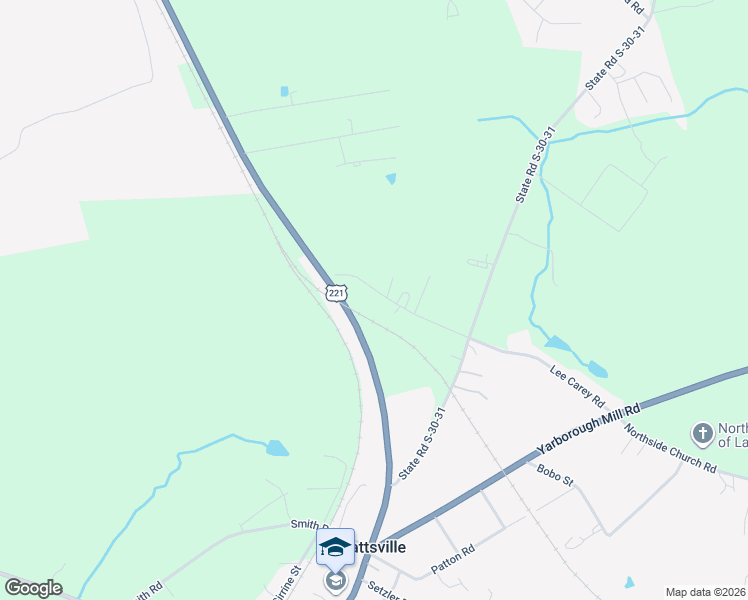 map of restaurants, bars, coffee shops, grocery stores, and more near 228 Lee Carey Road in Laurens