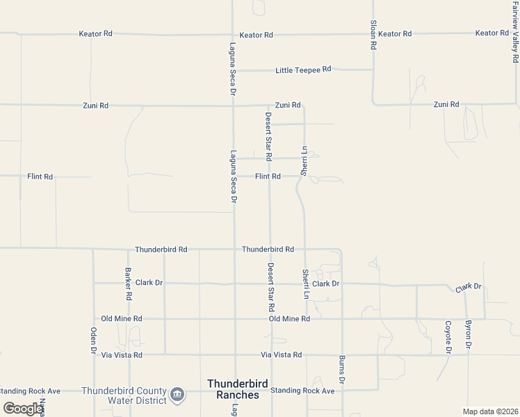 map of restaurants, bars, coffee shops, grocery stores, and more near 15387 Desert Star Road in Apple Valley