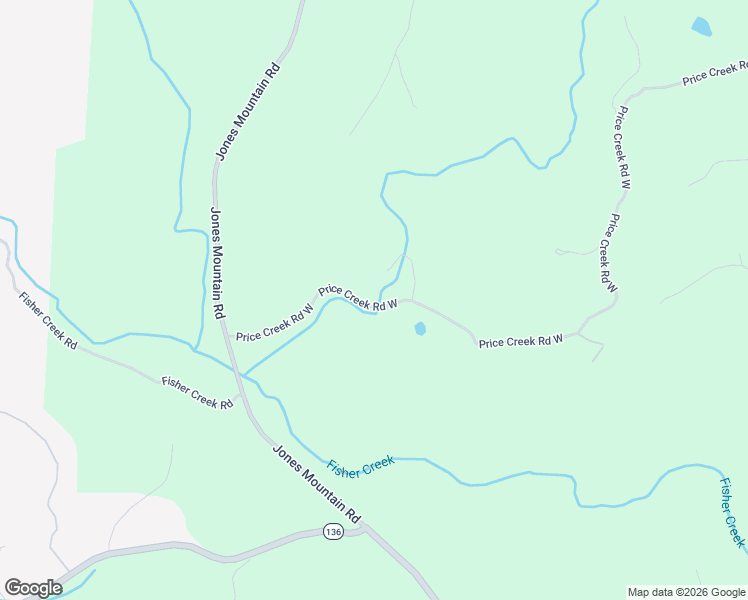 map of restaurants, bars, coffee shops, grocery stores, and more near Lost Pine Lane in Pickens County