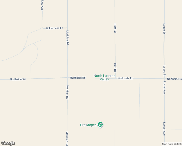 map of restaurants, bars, coffee shops, grocery stores, and more near 33898 Northside Road in Lucerne Valley