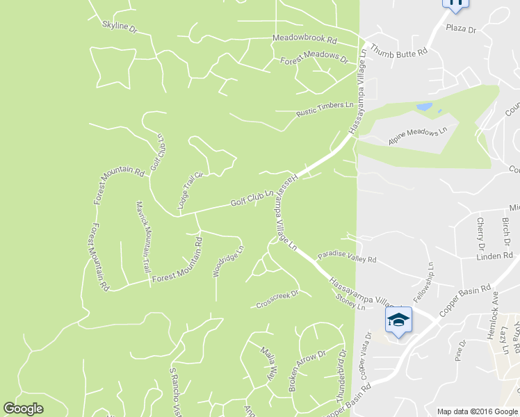 map of restaurants, bars, coffee shops, grocery stores, and more near 607 Legacy Trail in Prescott