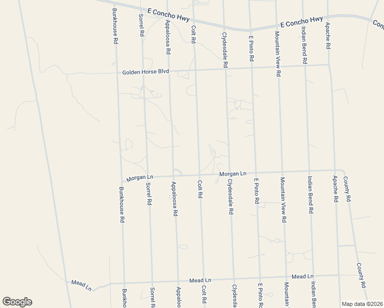 map of restaurants, bars, coffee shops, grocery stores, and more near 4440 Colt Road in Snowflake