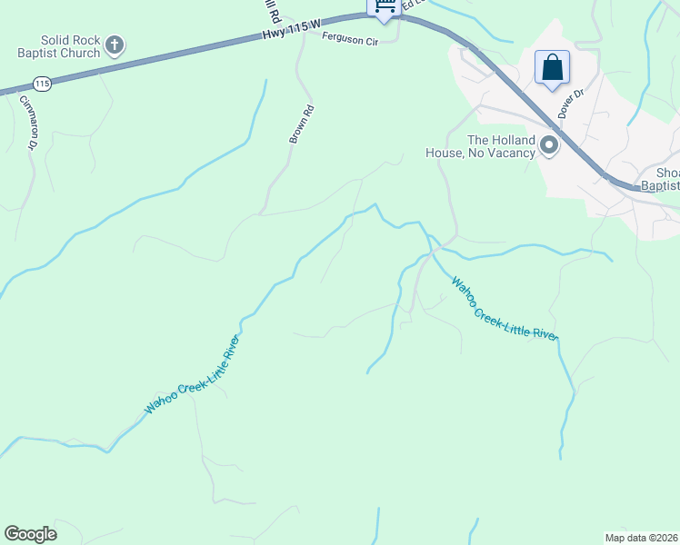 map of restaurants, bars, coffee shops, grocery stores, and more near 239 Pebble Lane in Cleveland