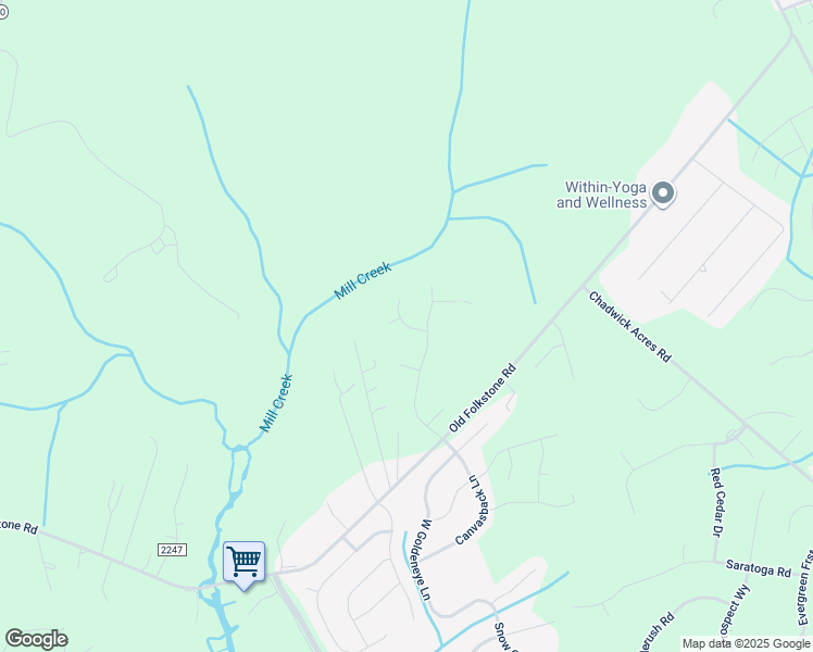 map of restaurants, bars, coffee shops, grocery stores, and more near McKenzie Place in Onslow County