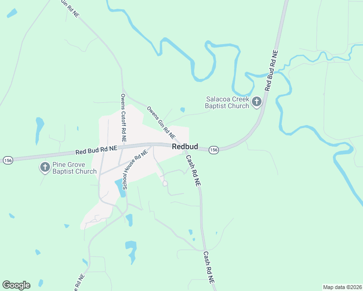 map of restaurants, bars, coffee shops, grocery stores, and more near in Redbud
