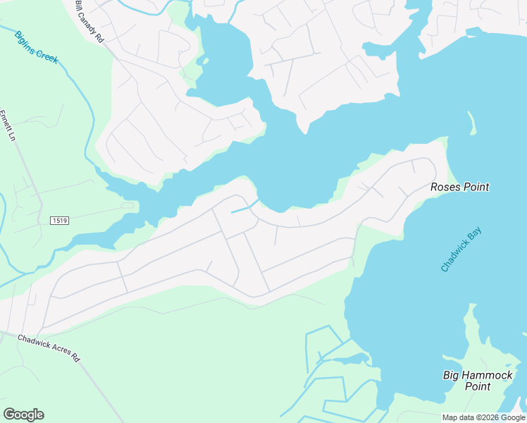 map of restaurants, bars, coffee shops, grocery stores, and more near 569 Chadwick Shores Drive in Sneads Ferry
