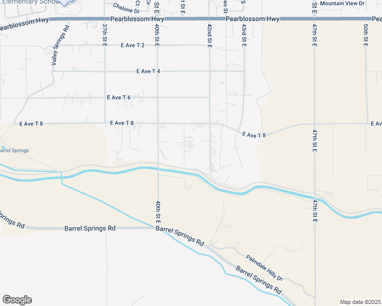 map of restaurants, bars, coffee shops, grocery stores, and more near 35834 41st Street East in Palmdale