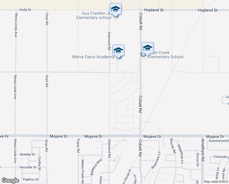 map of restaurants, bars, coffee shops, grocery stores, and more near 13126 Sierra Blanca Way in Victorville