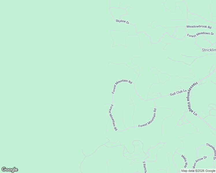 map of restaurants, bars, coffee shops, grocery stores, and more near 2189 Forest Mountain Road in Prescott